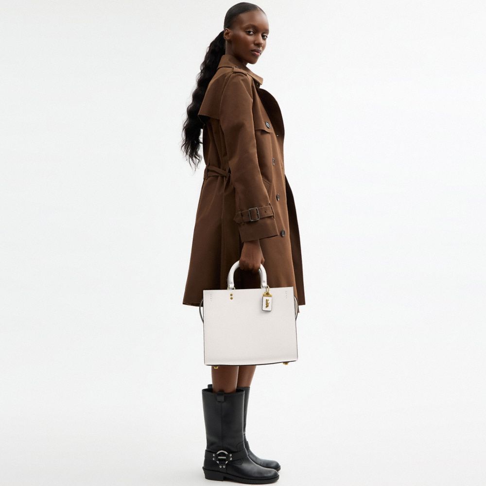 Coach Rogue Bag Brass Chalk