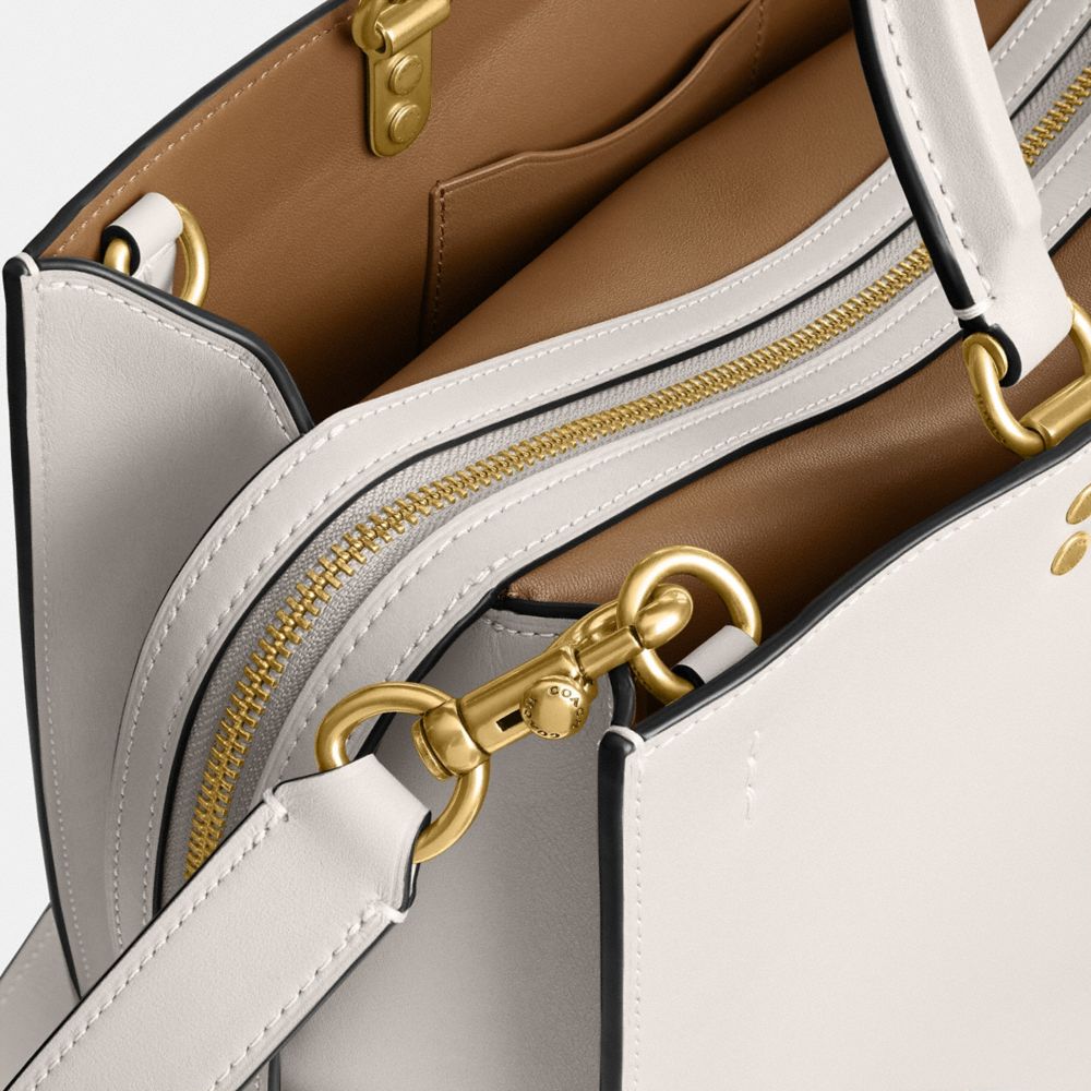 Coach Rogue Bag Brass Chalk