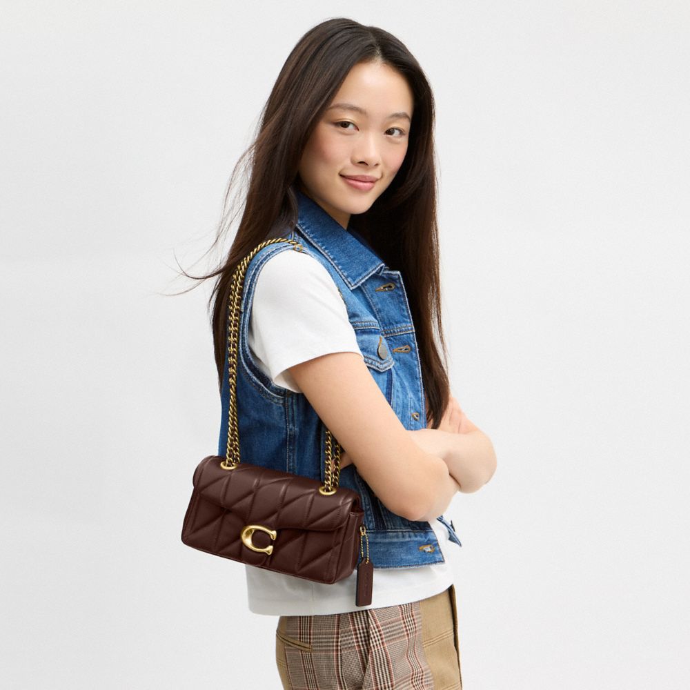 Women's Coach Tabby Shoulder Bag 20 Maple, detail 4