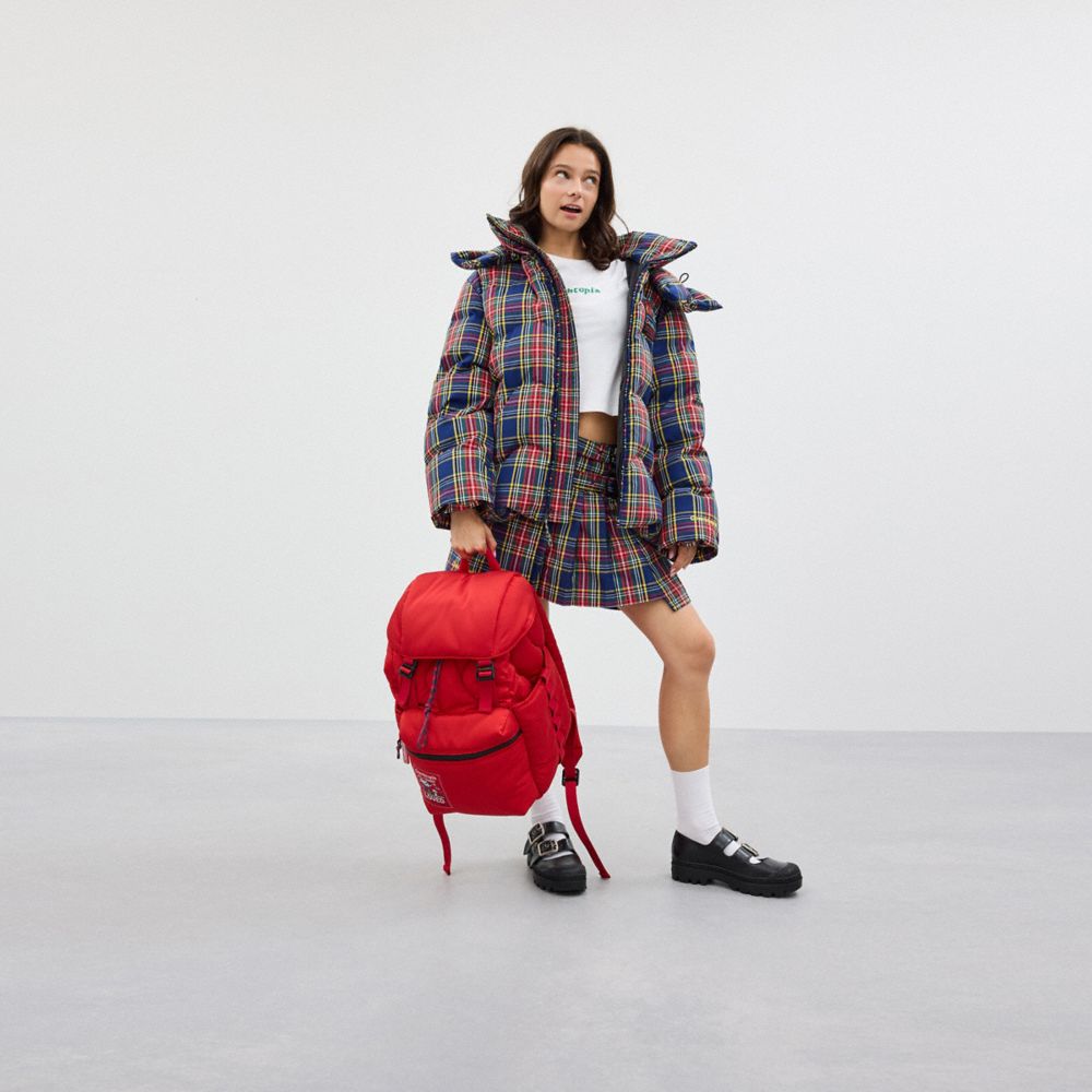 Coach Coachtopia Loop Backpack Rosebud Red