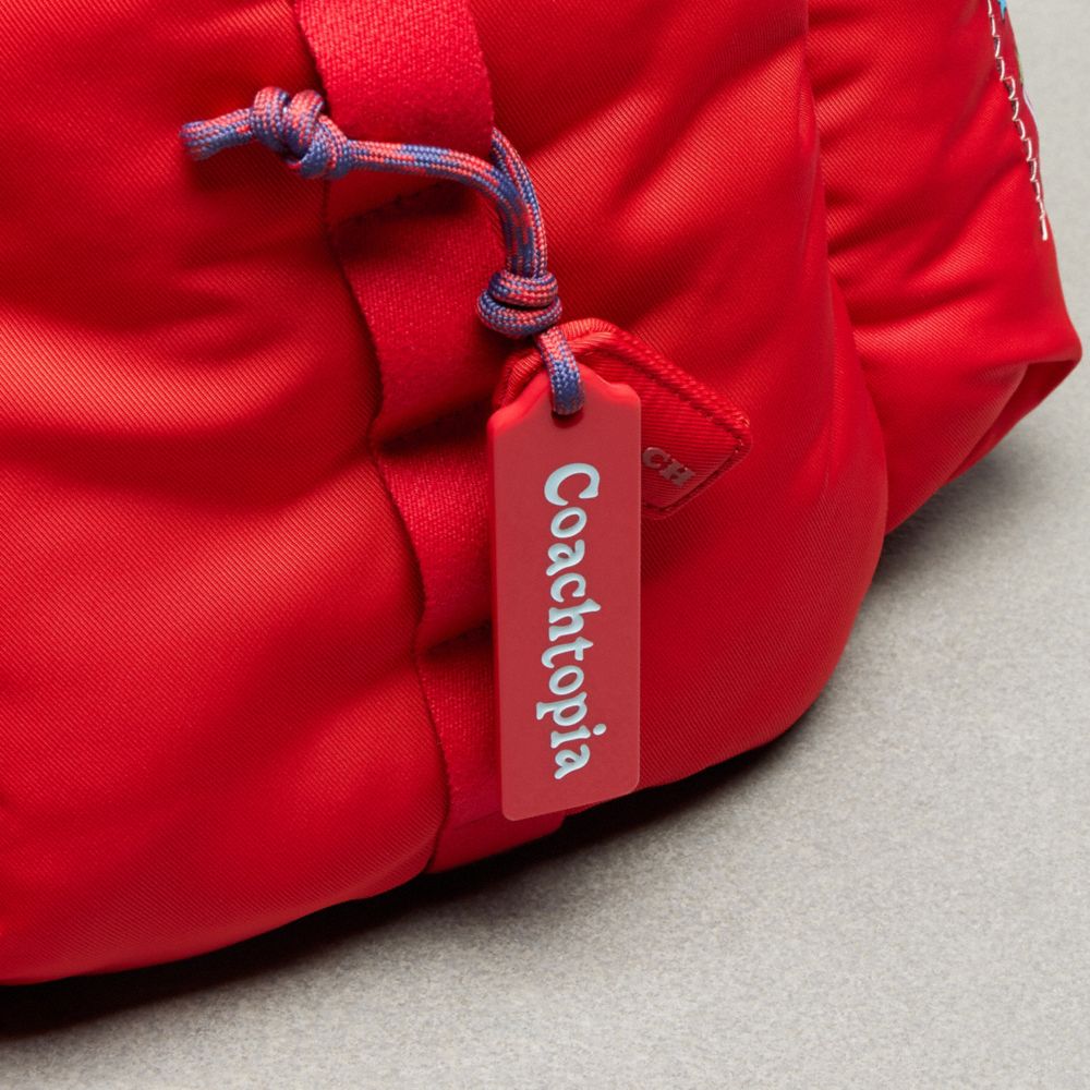 Coach Coachtopia Loop Backpack Rosebud Red