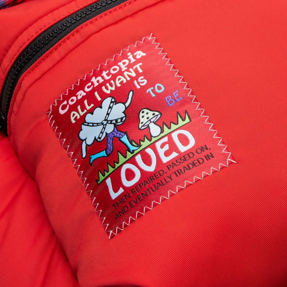 Coach Coachtopia Loop Backpack Rosebud Red