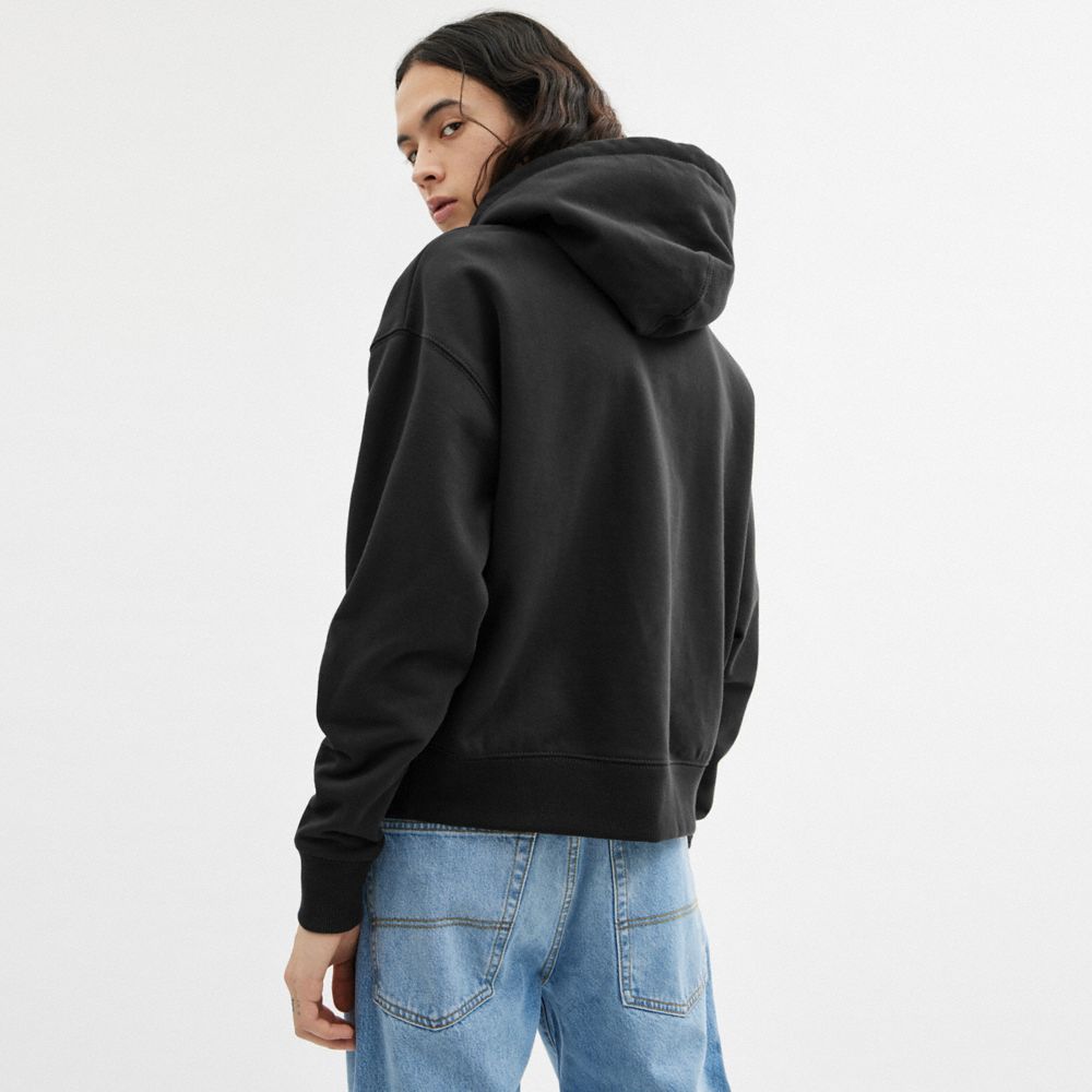 Coach Hoodie Sweatshirt Black