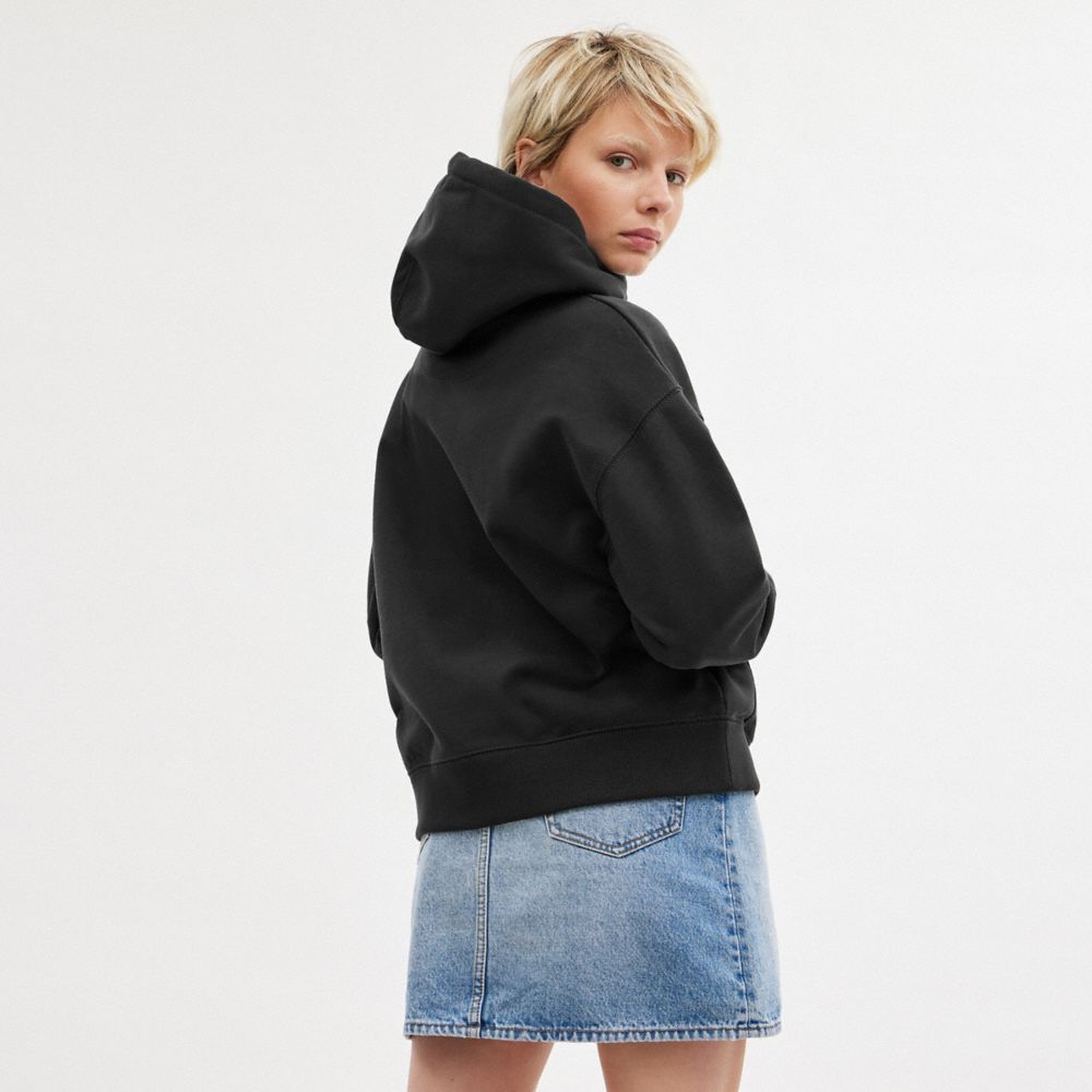 Coach Hoodie Sweatshirt Black