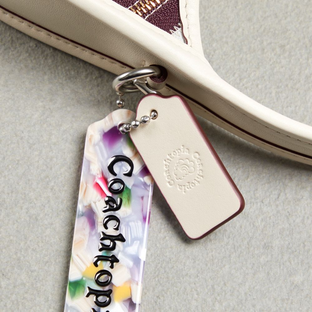 Coach Mini Ergo Bag In Upcrafted Zippers Multi