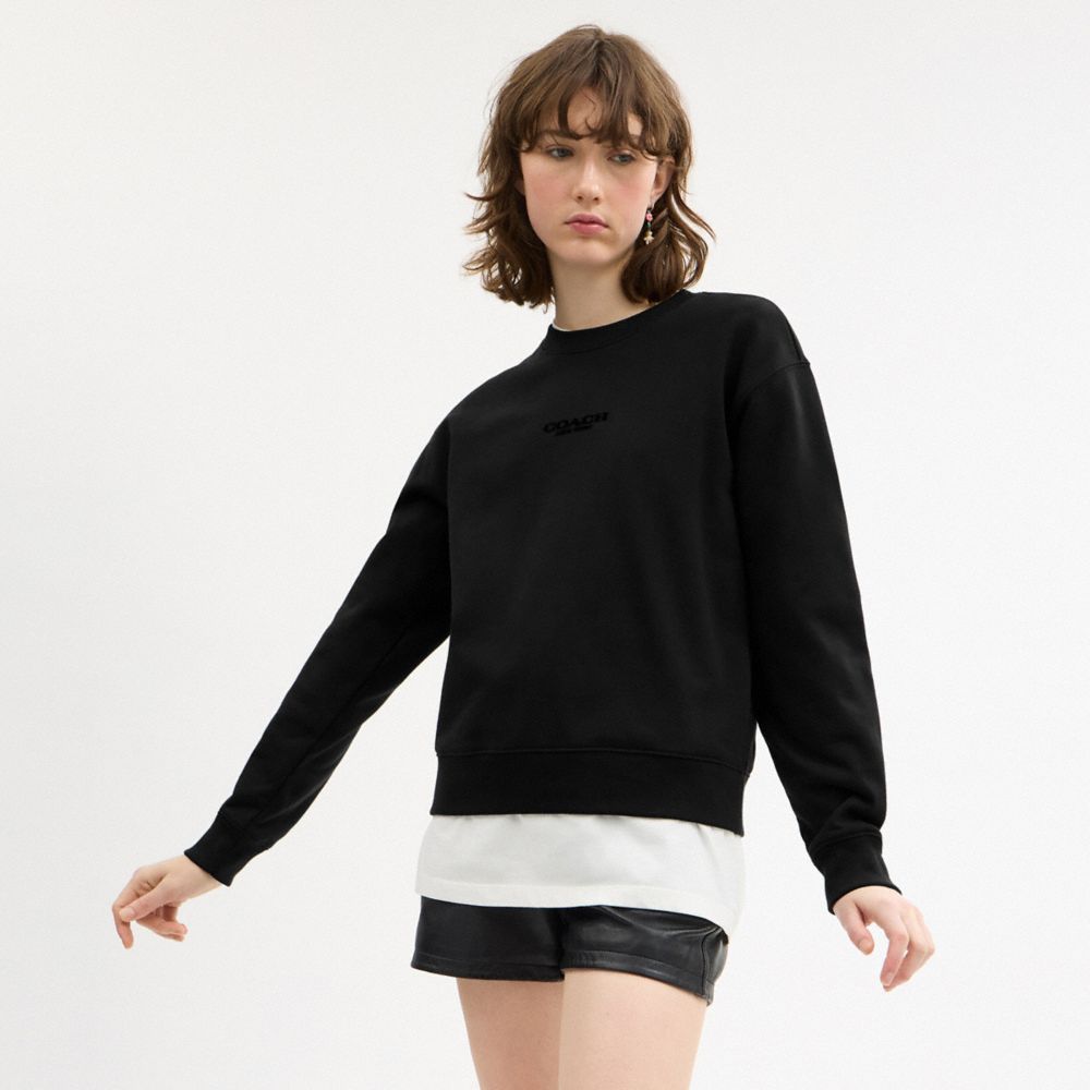 Coach Crewneck Black