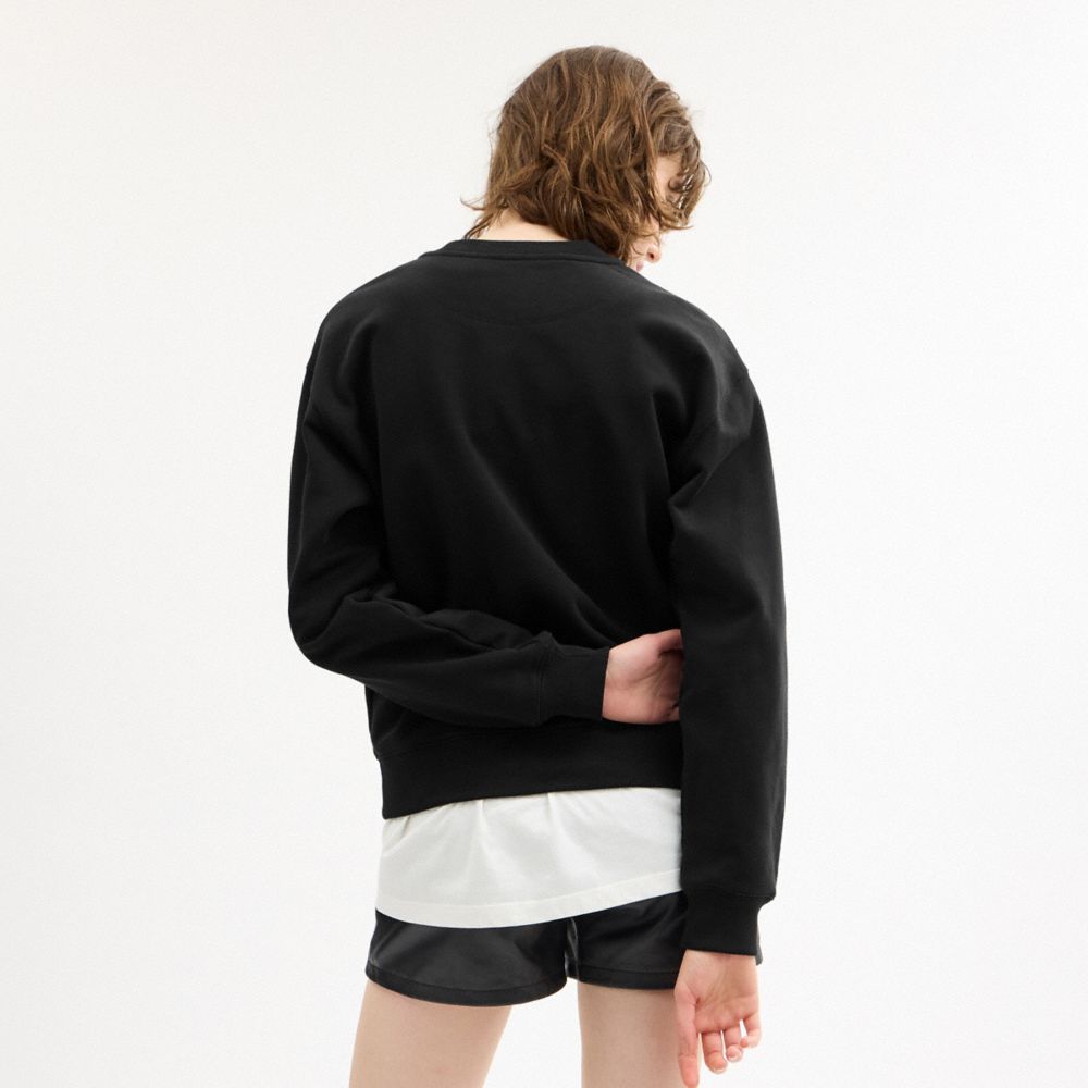 Coach Coach Crewneck Black