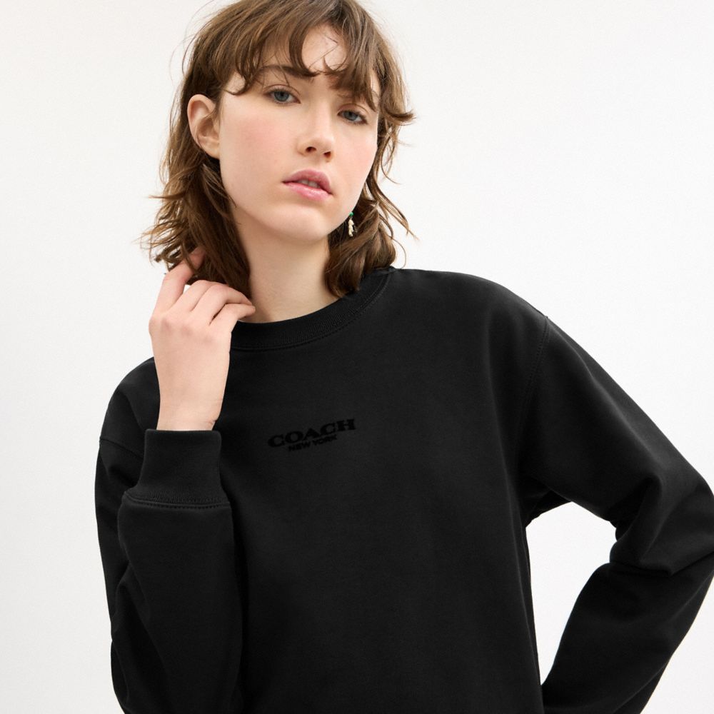 Coach Coach Crewneck Black