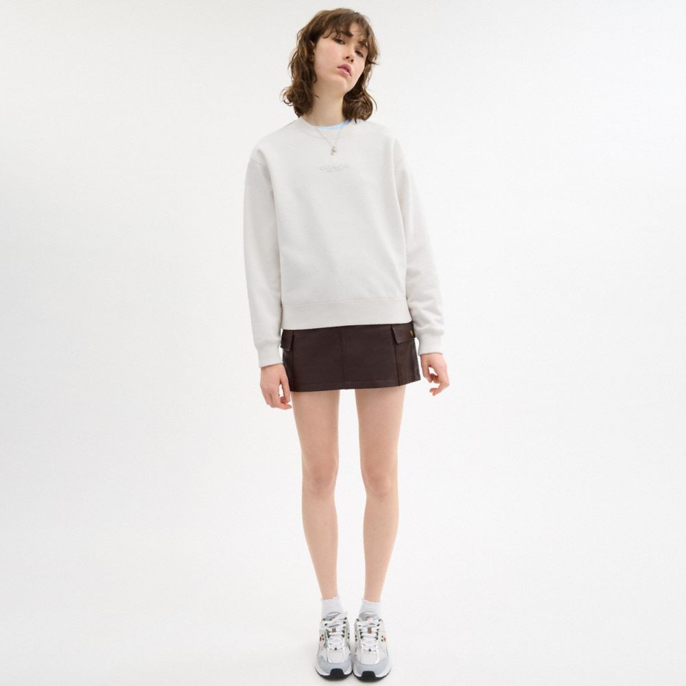 Coach Crewneck White