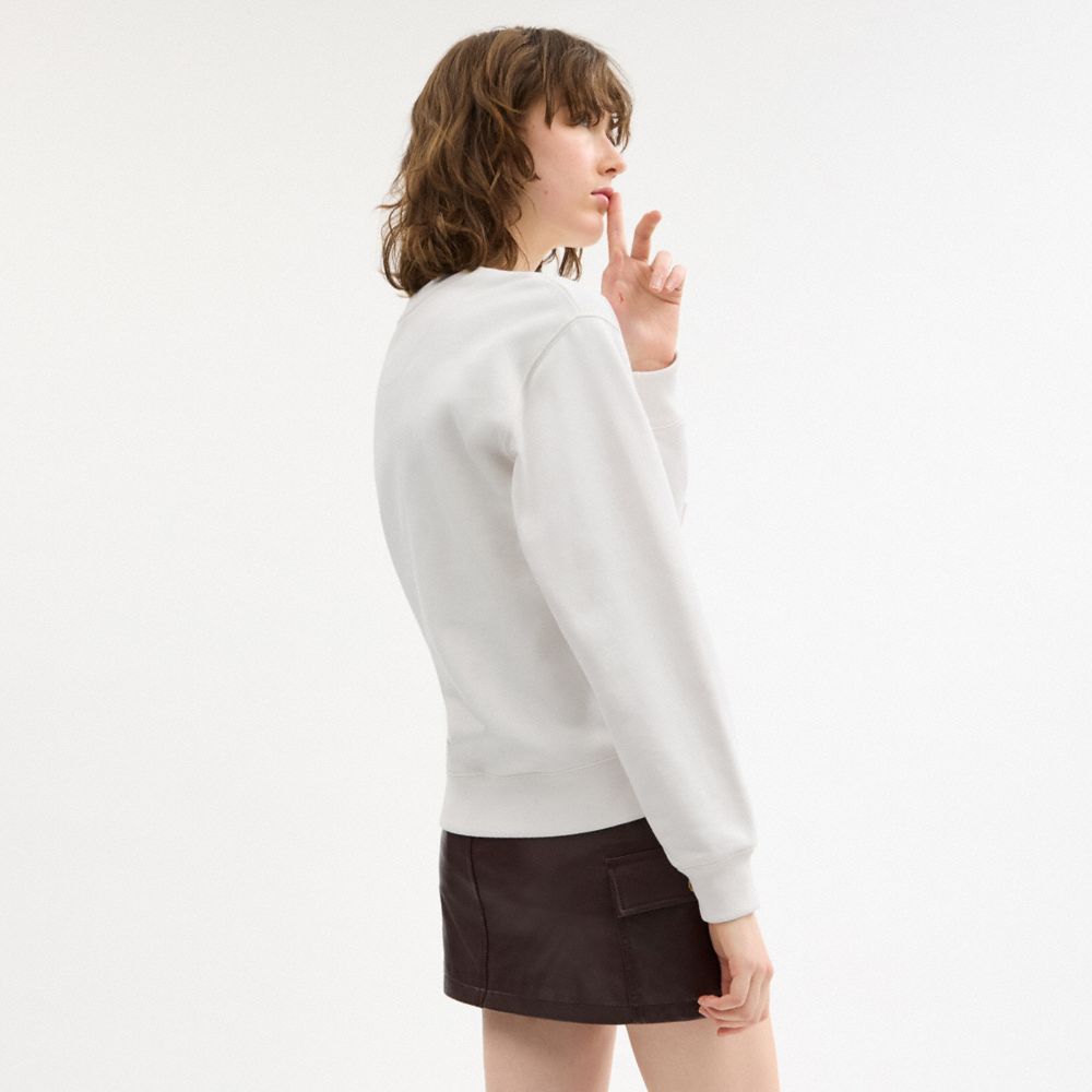 Coach Crewneck White
