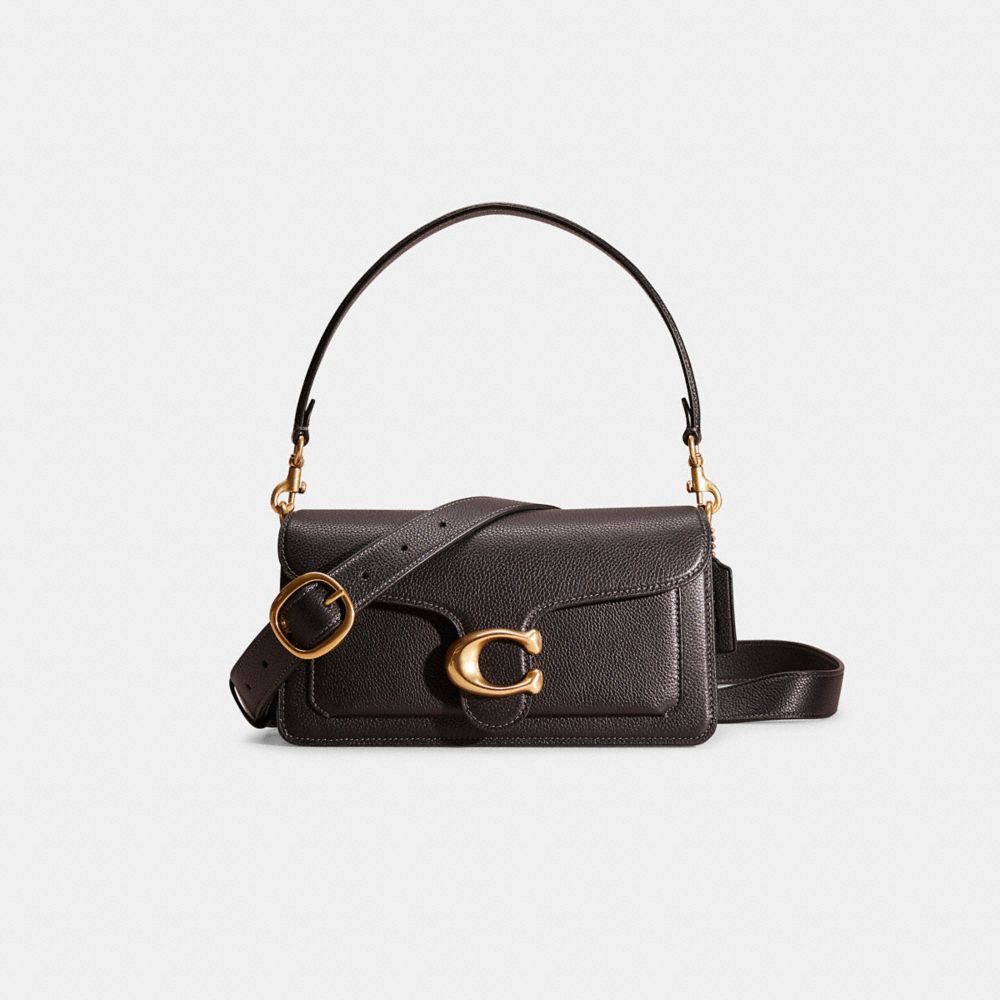 Coach Restored Tabby Shoulder Bag 26 Brass Black