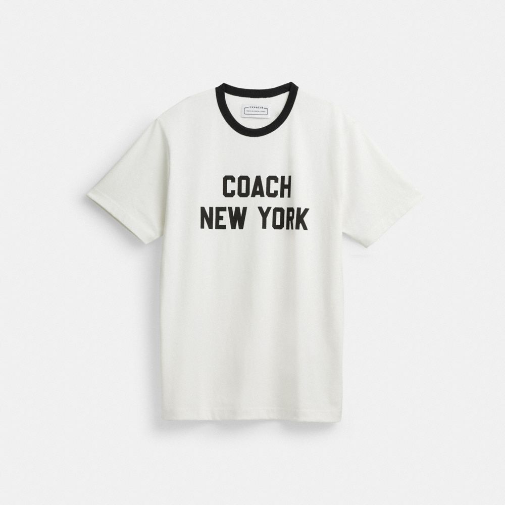 Coach New York T Shirt White