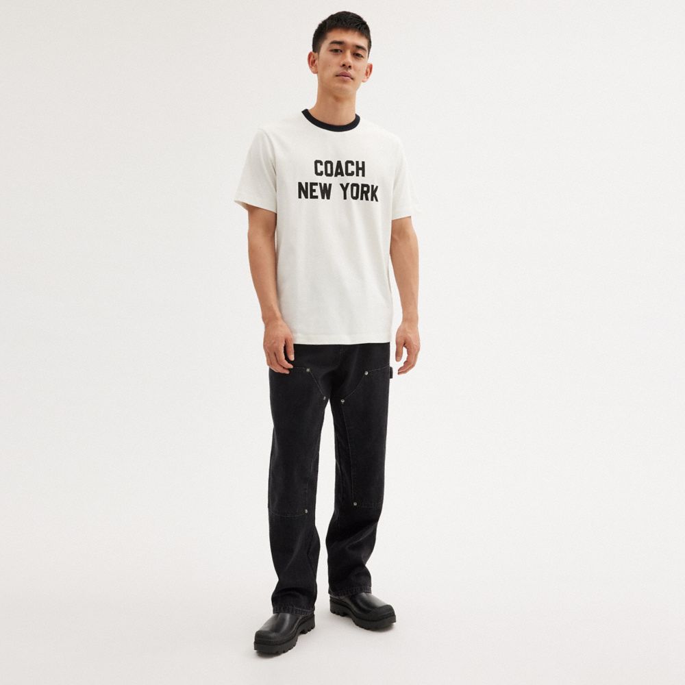 Coach New York T Shirt White