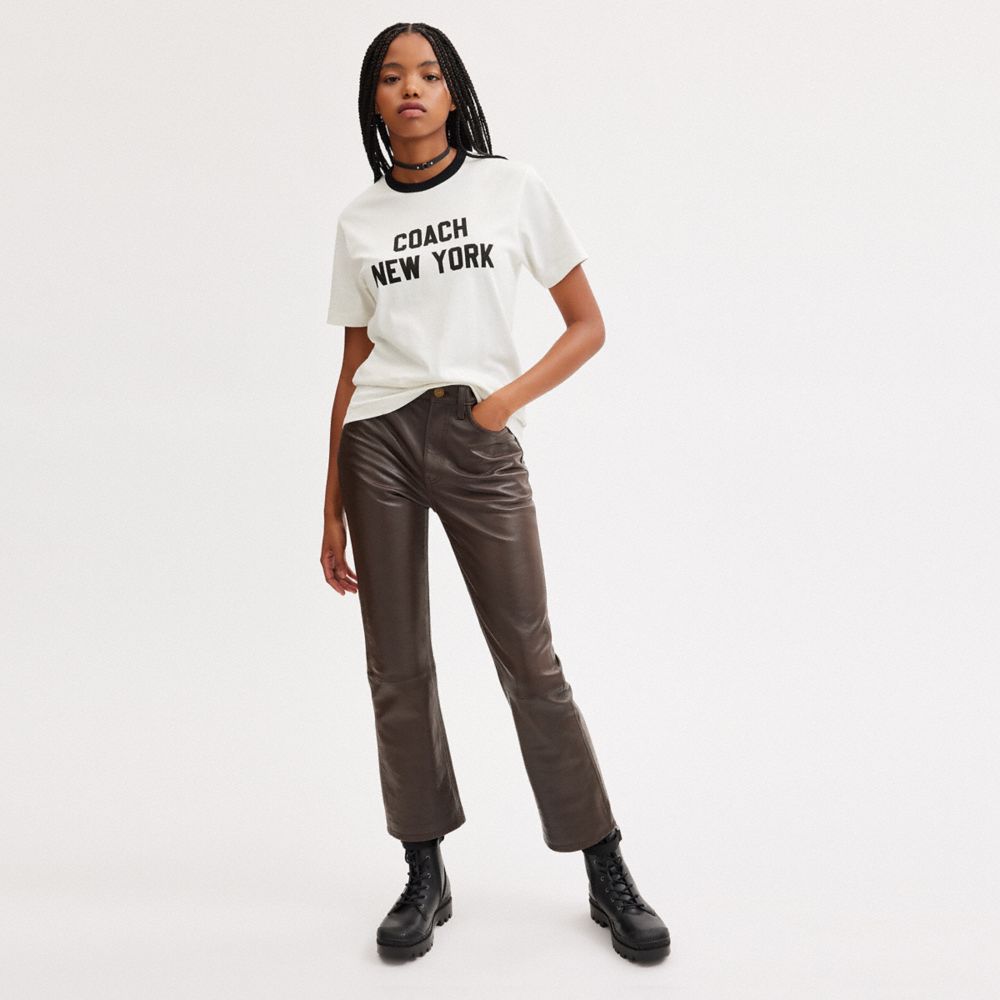 Coach New York T Shirt White