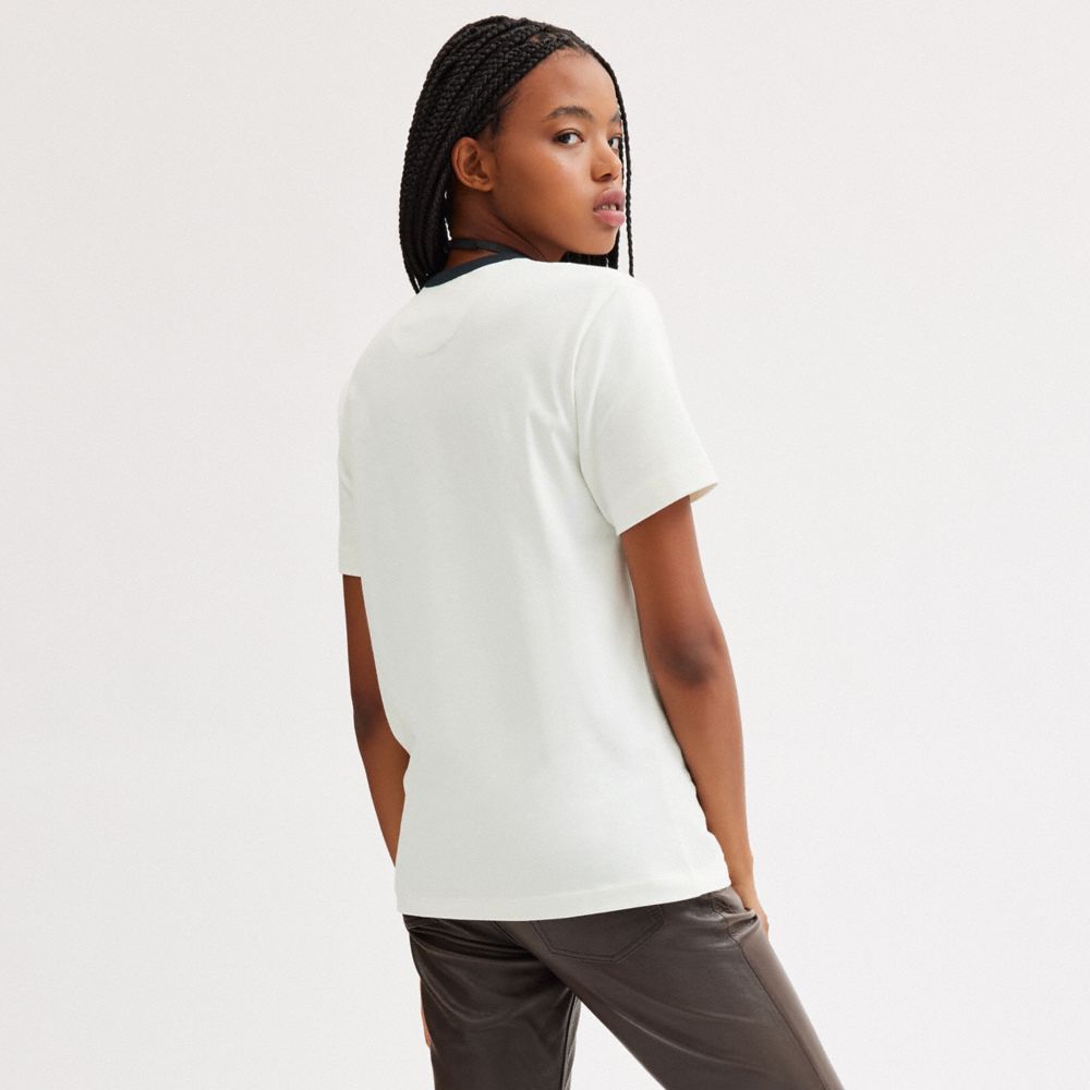 Coach New York T Shirt White