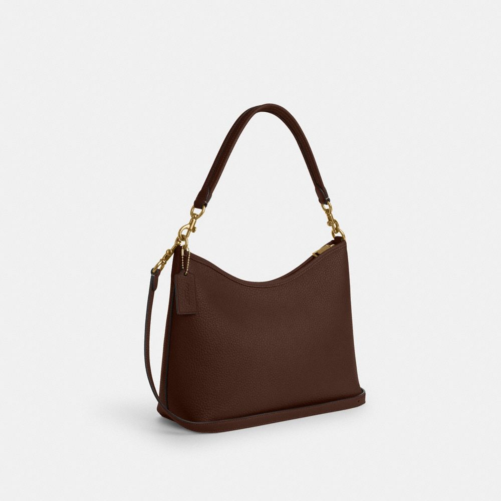 Coach Laurel Shoulder Bag Gold Maple