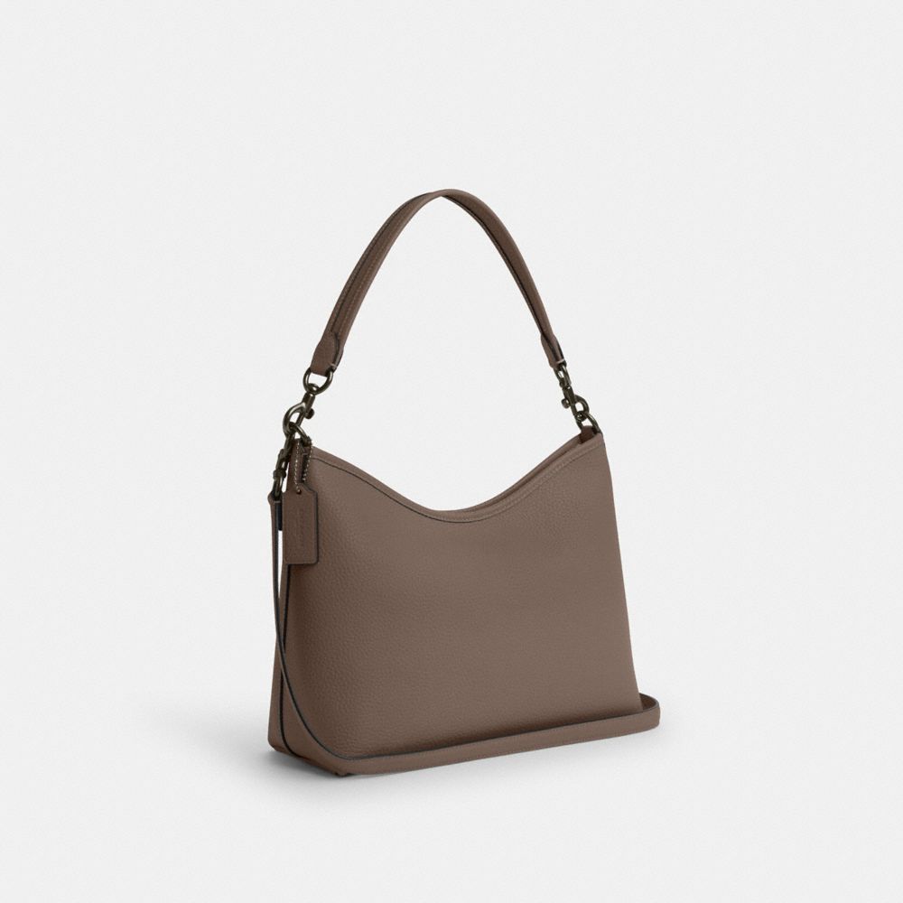 Coach Laurel Shoulder Bag Gunmetal