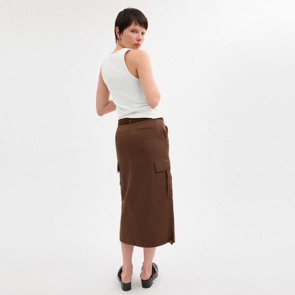 Coach Tank Top White