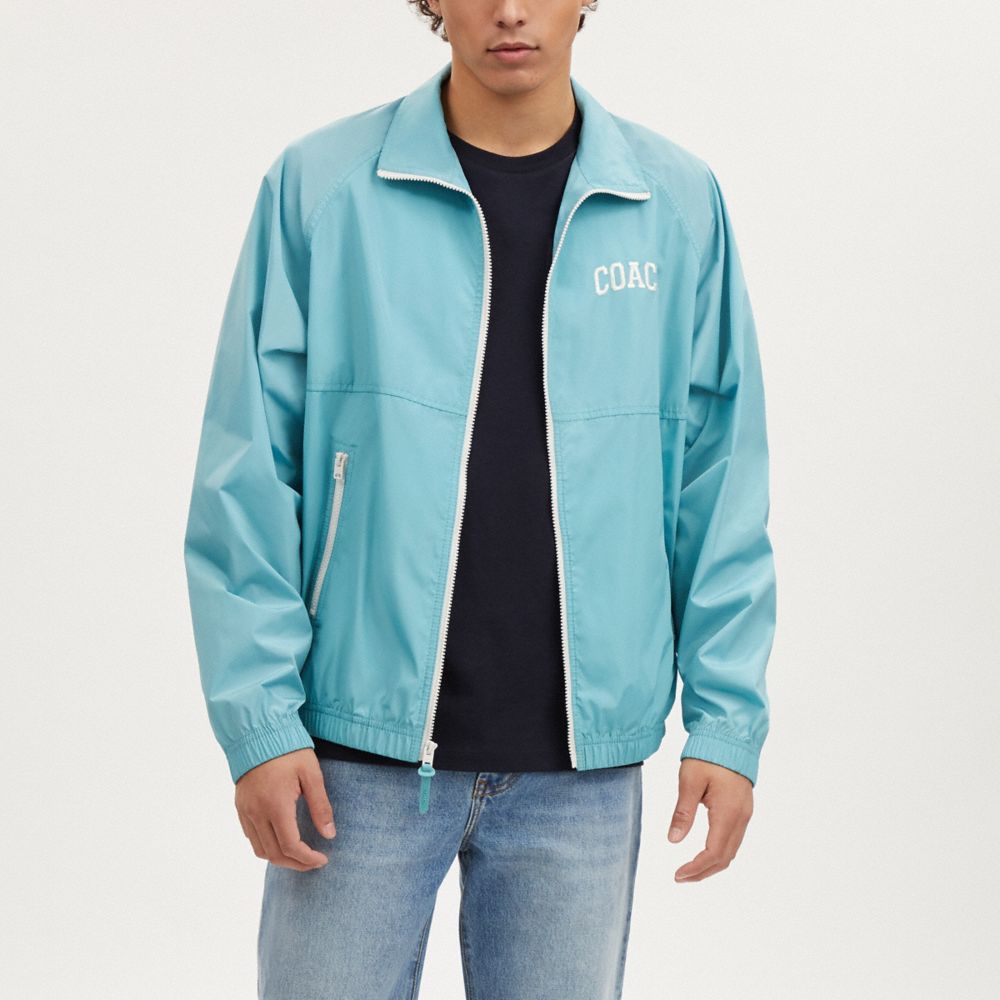 Coach Track Jacket Faded Blue