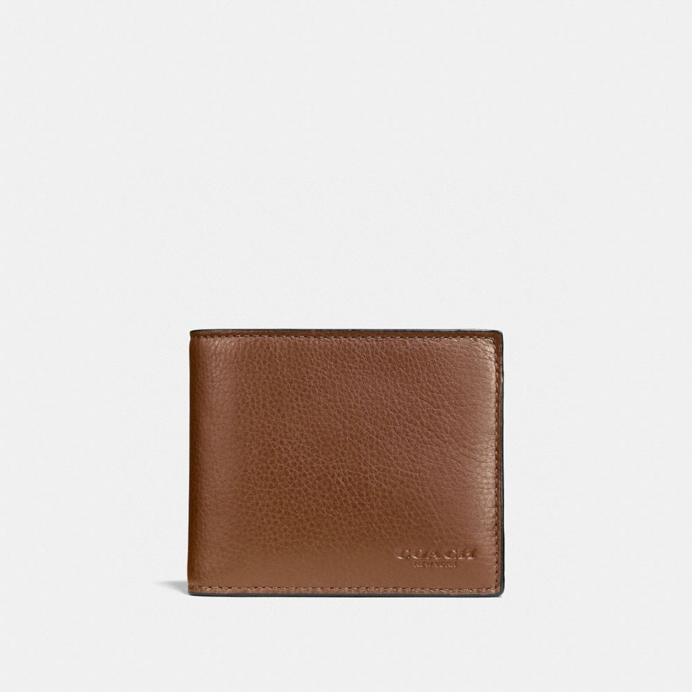 Coach 3-In-1 Wallet Dark Saddle