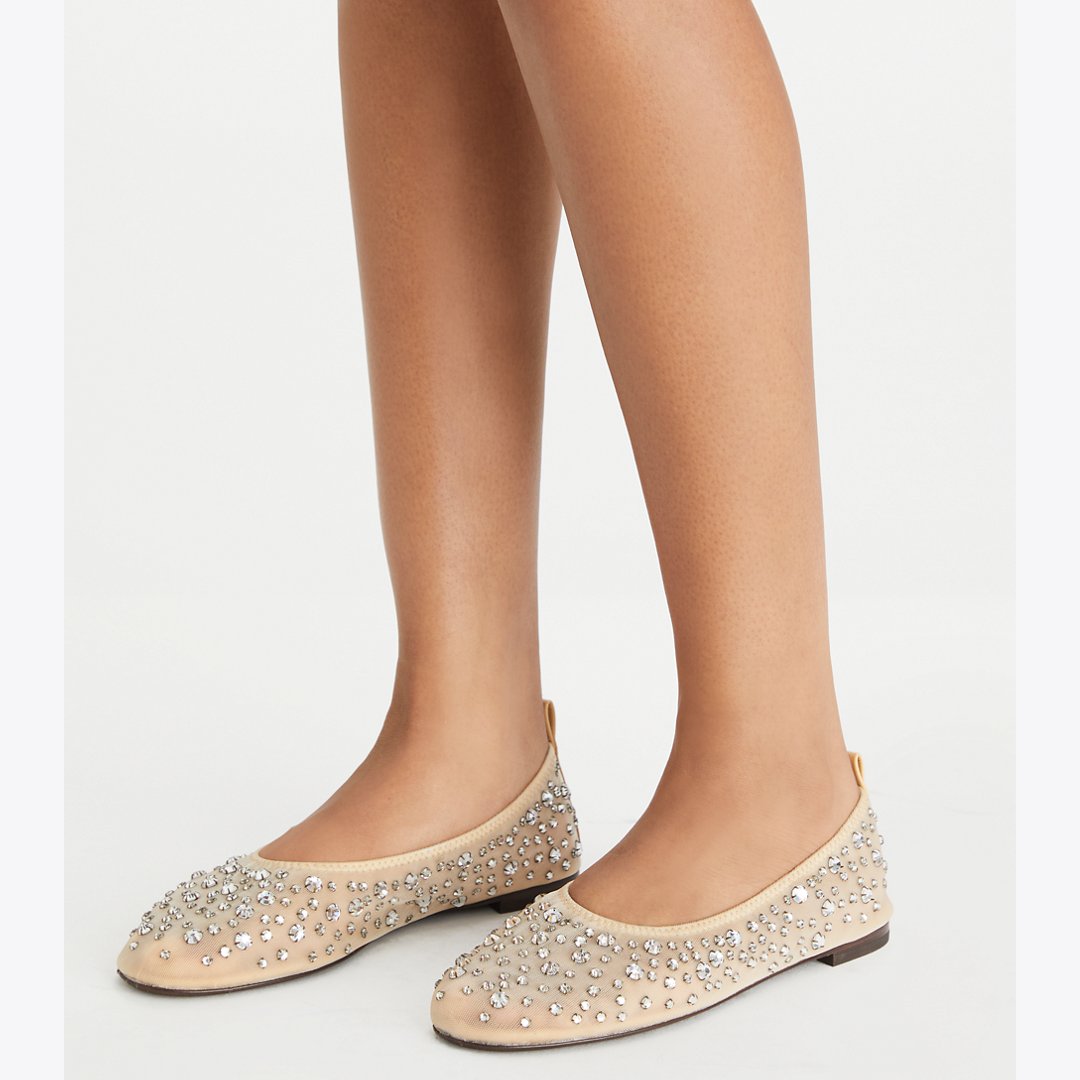 Tory Burch Crystal Ballet SHEER
