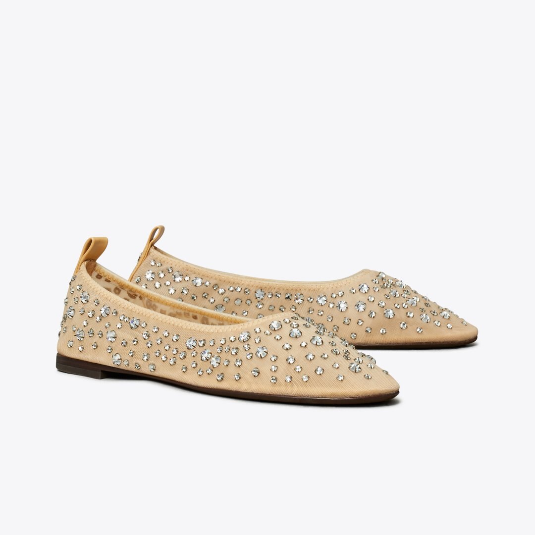 Tory Burch Crystal Ballet SHEER
