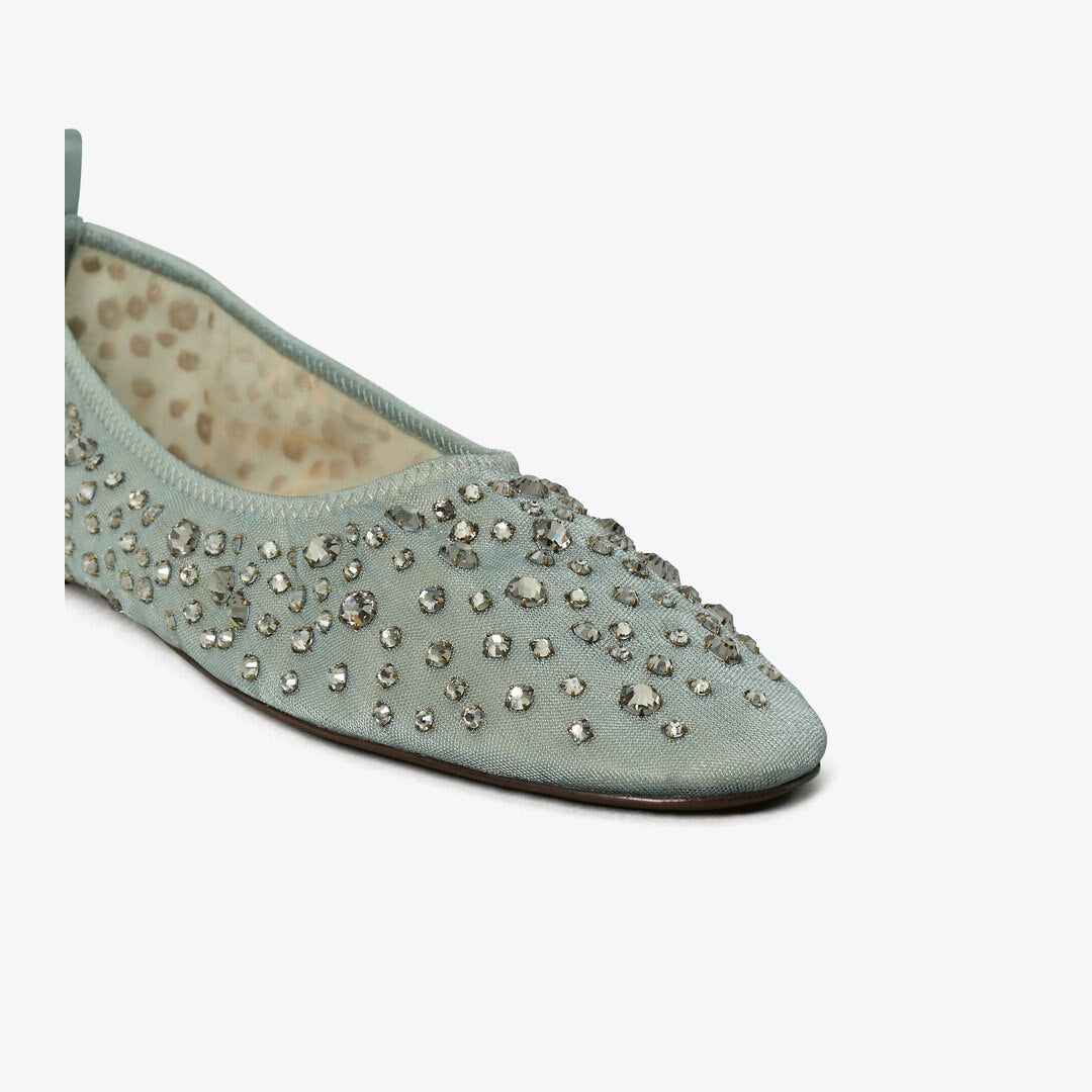 Tory Burch Crystal Ballet BLUE