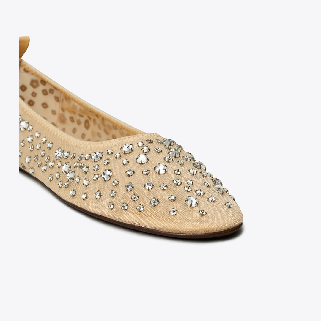 Tory Burch Crystal Ballet SHEER