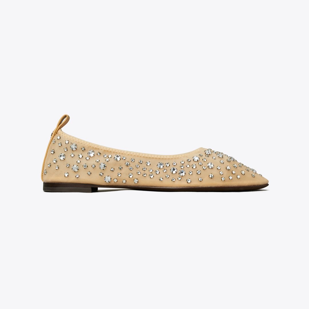 Tory Burch Crystal Ballet SHEER