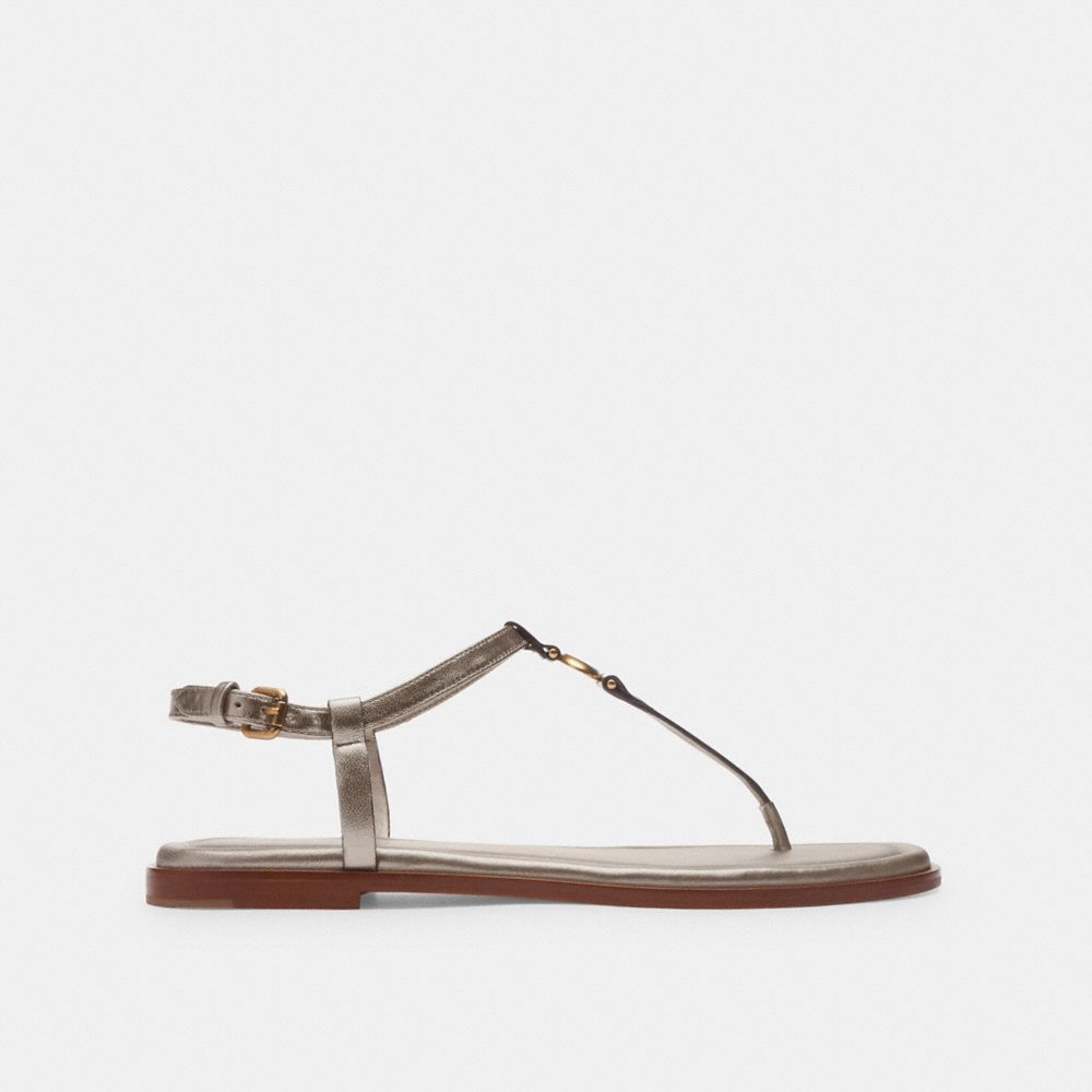 Coach Jessica Sandal Champagne