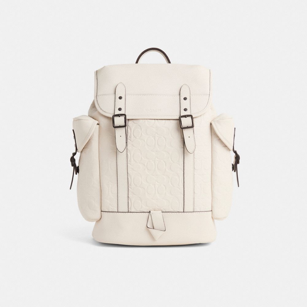 Coach Restored Hitch Backpack In Signature Leather India