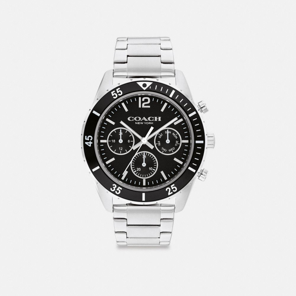 Coach Cole Watch Gift Set, 44 Mm Brown