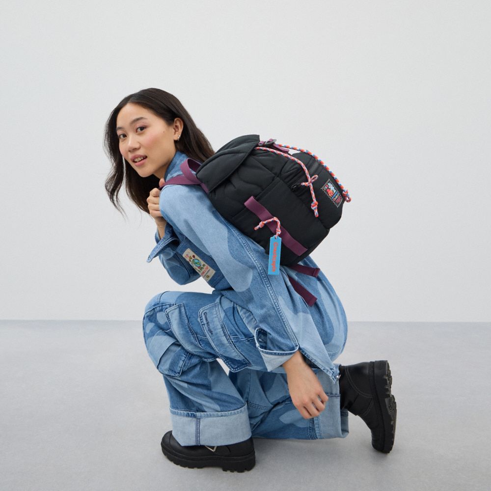 Coach Coachtopia Loop Mini Backpack Black