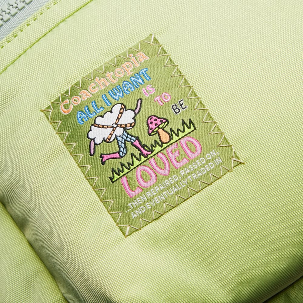 Coach Coachtopia Loop Mini Backpack Pale Lime