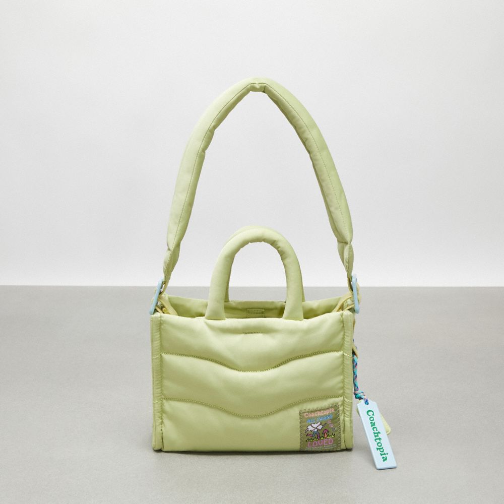 Coach Coachtopia Loop Mini Tote Pale Lime