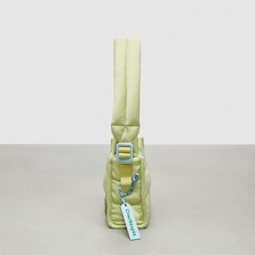 Coach Coachtopia Loop Mini Tote Pale Lime