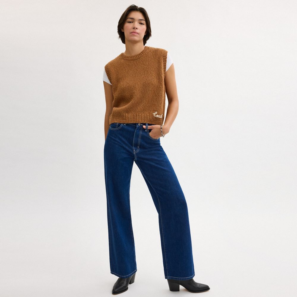 Coach Denim Jeans Dark Denim