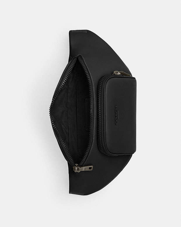 Racer Belt Bag Gunmetal-Black Gunmetal-Black