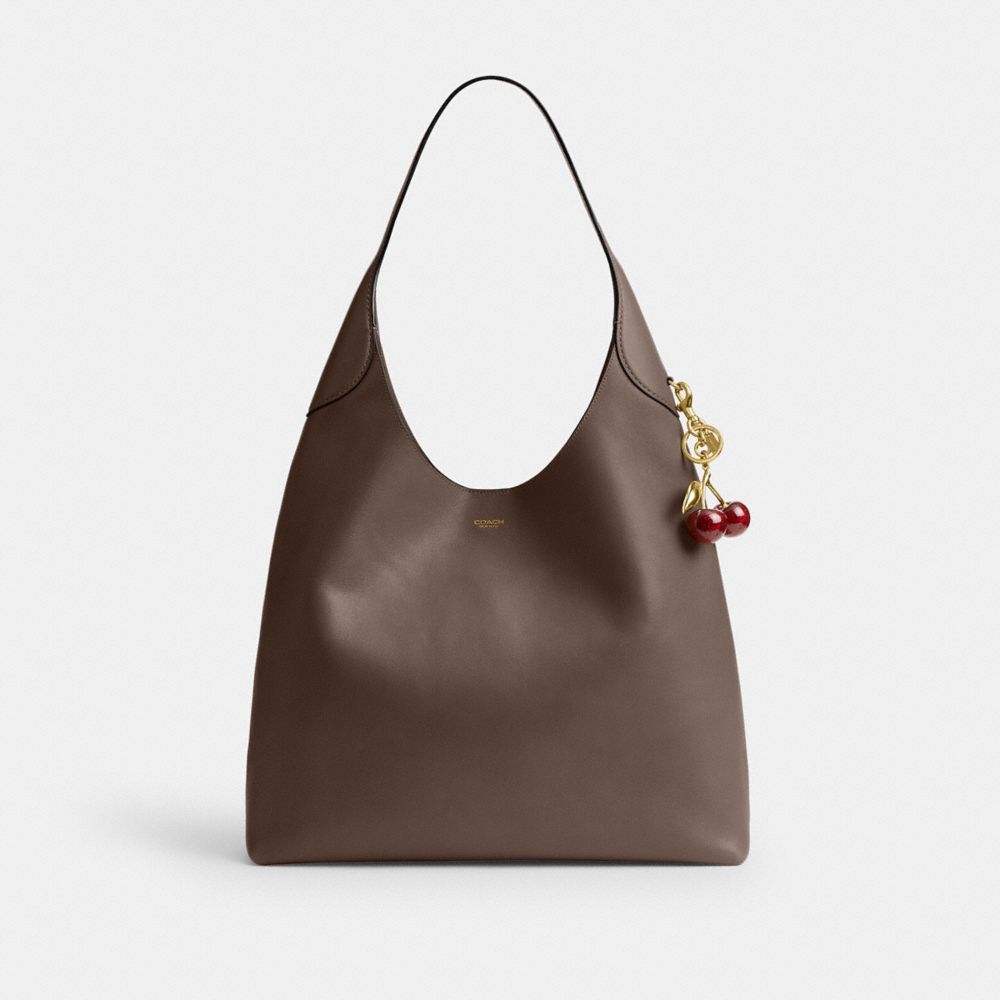 Coach Brooklyn Shoulder Bag 39 Brass Dark Stone