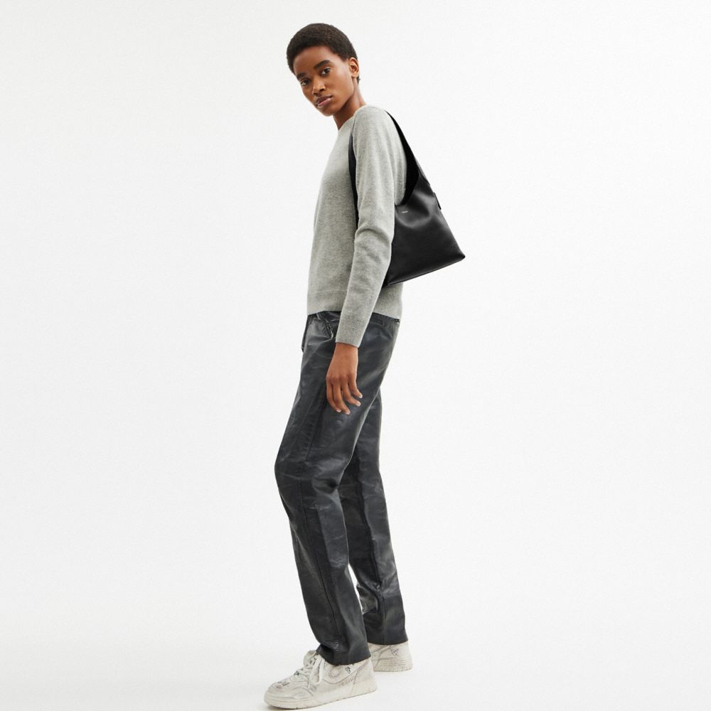Coach Brooklyn Shoulder Bag 28 Brass Black
