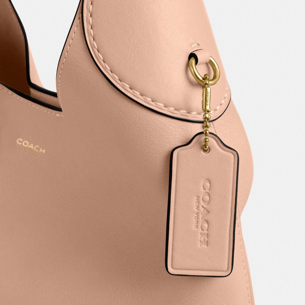 Coach Brooklyn Shoulder Bag 28 Brass Cream
