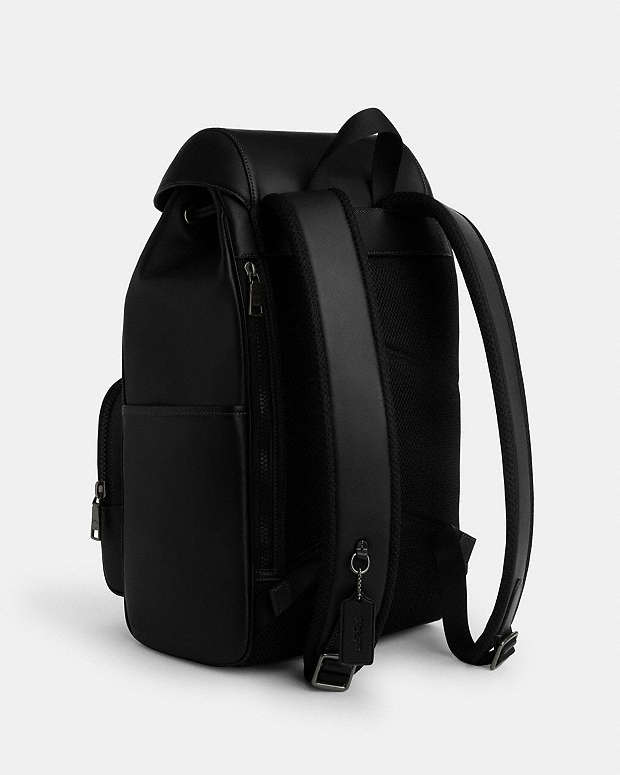 Racer Backpack Gunmetal-Black Gunmetal-Black