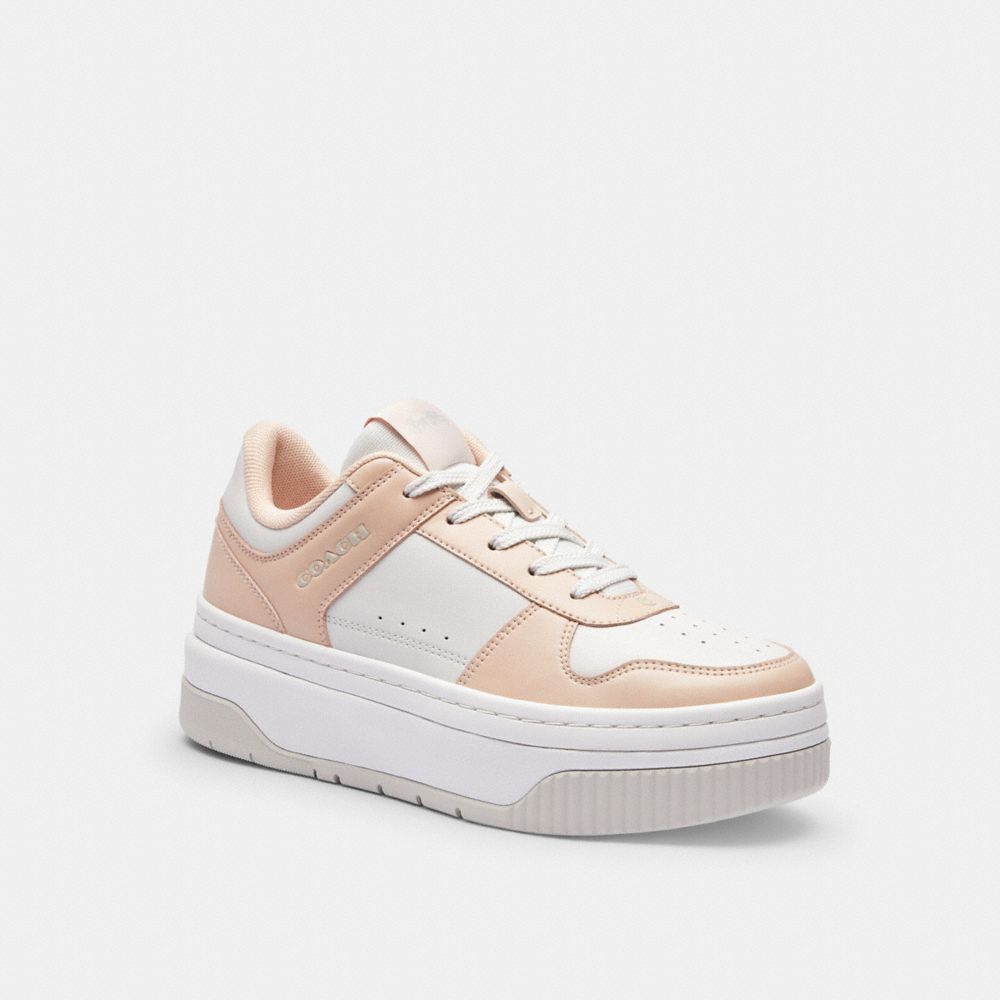 Women's Coach Platform Sneaker Optic White Blush