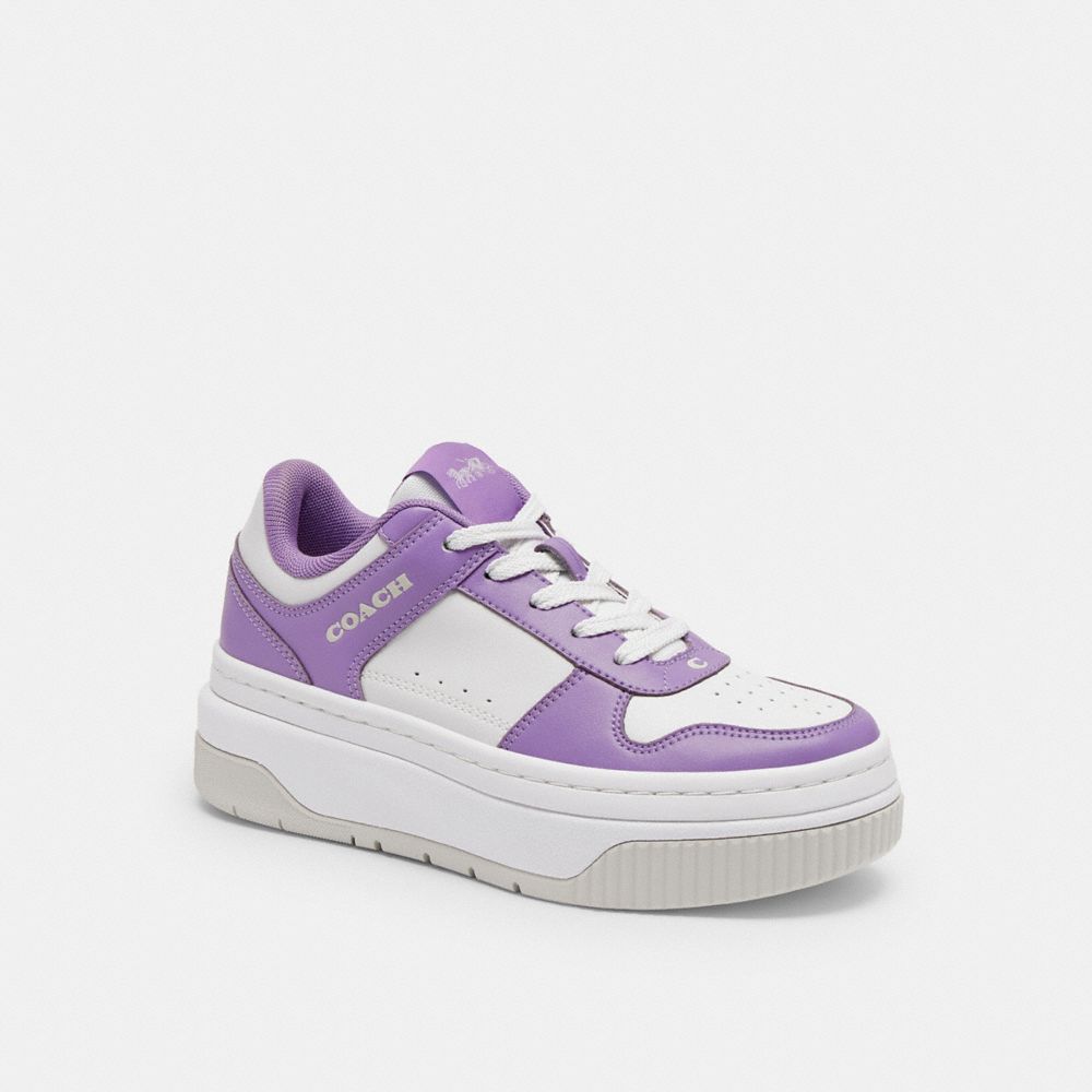 Women's Coach Platform Sneaker Iris Optic White