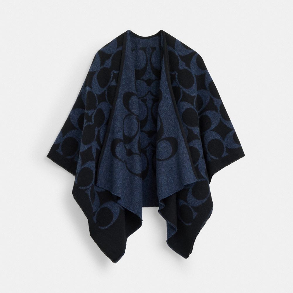 Coach Signature Cape Black