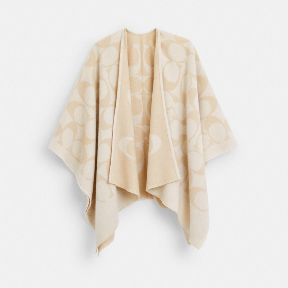 Coach Signature Cape Chalk