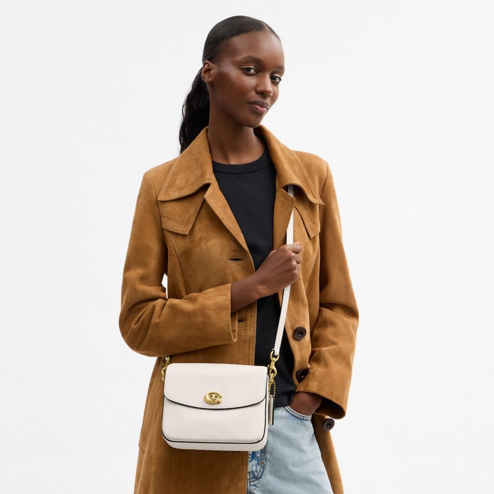 Coach Cassie Crossbody Bag 19 Brass Chalk