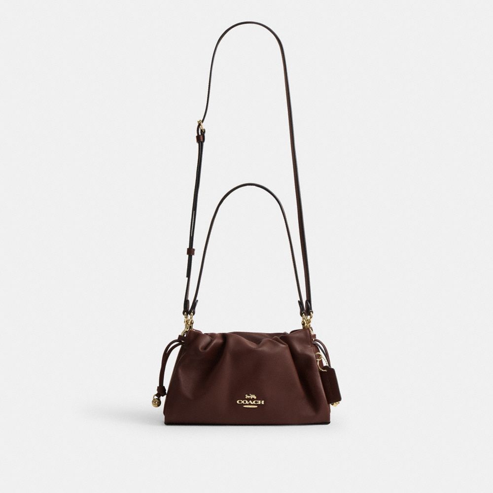 Coach Faye Shoulder Bag Gold Maple
