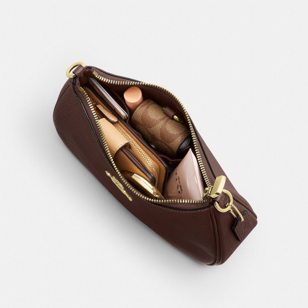 Coach Teri Shoulder Bag Gold Maple