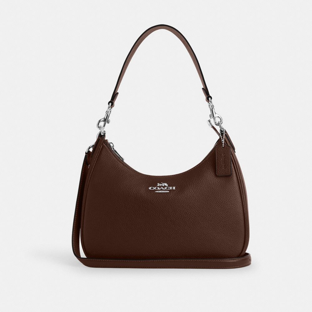 Coach Teri Hobo Bag Silver